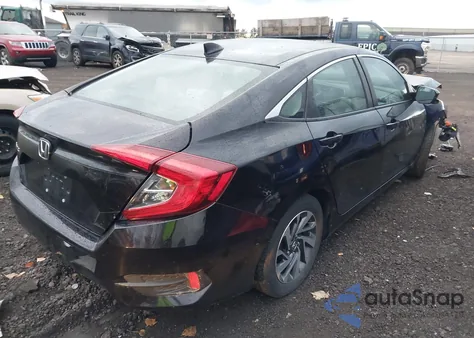 2017 Honda Civic Ex из США, поврежденный, VIN 2HGFC2F72HH575209